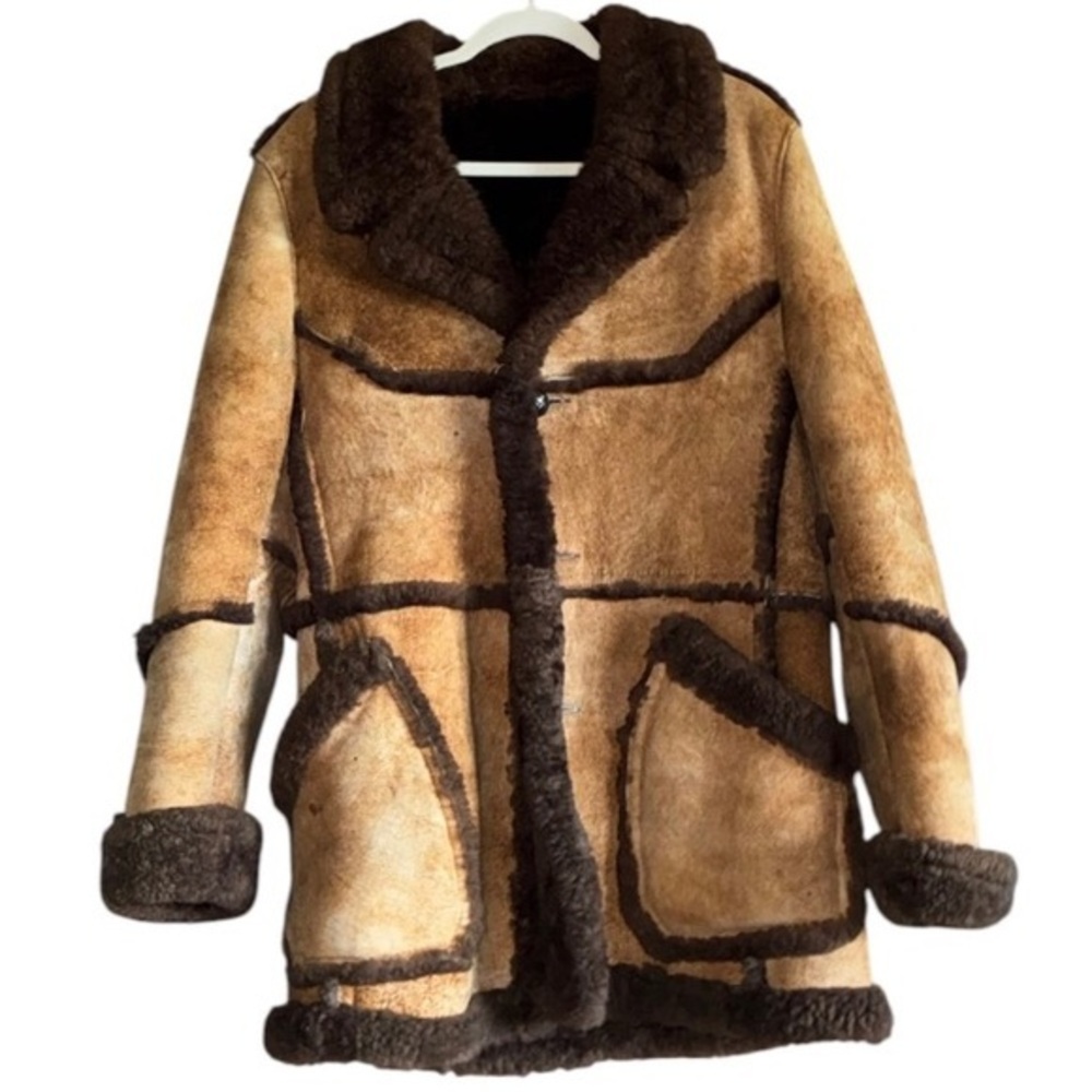 RAFEL Men’s Vintage Suede Western County Coat